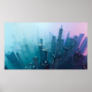 Zoek naar wolkenkrabbers posters Cyberpunk