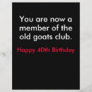 Recherche de anniversaires prospectus Humour