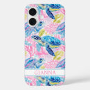 Recherche de tortues de mer iphone coques Aquarelle
