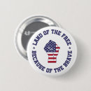Zoek naar vlag van het land buttons 4th of july