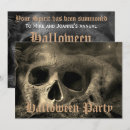 Recherche de tête de mort invitations Effrayant
