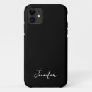 Recherche de conception élégante de monogramme iphone coques Pour tous