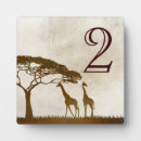 Recherche de girafe plaques Nature
