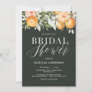 Recherche de citrus bridal shower invitations Moderne