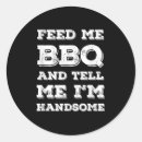 Zoek naar grappige bbq stickers Laten we gaan brandon