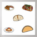 Recherche de nourritures posters Tacos