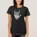 Recherche de rock on hand sign tshirts Amour