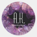 Recherche de gem autocollants Violet