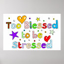Recherche de stress posters Texte