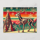 Recherche de noël gothique cartes postales Squelette