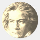 Recherche de compositeur classique autocollants Beethoven