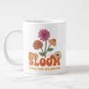 Recherche de 60s tasses Fleur