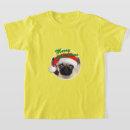 Recherche de carlin noël tshirts Housse