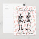 Recherche de amour gothique cartes postales Squelette