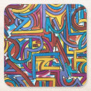 Recherche de labyrinthe dessous de verres Moderne