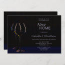 Recherche de wine glass invitations Élégant