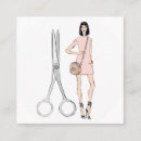 Recherche de cheveux bruns cartes visite Fille