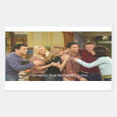 Recherche de castries autocollants Moment sitcom emblématique