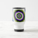 Recherche de fractale voyage mugs Bleu