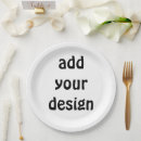 Recherche de conception assiettes Papier