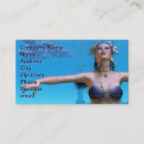Recherche de sirène marine cartes visite Femme