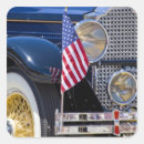 Zoek naar oude auto stickers Vintage