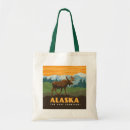Zoek naar elanden tassen Alaska