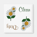 Recherche de de marguerite refrigérateur magnets Marguerites