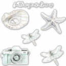 Recherche de dragon blanc autocollants Libellule