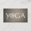 Recherche de aum cartes visite Professeur de yoga