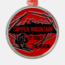 Recherche de cuivre ornements Ski