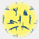 Recherche de asana autocollants Exercice