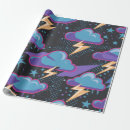 Recherche de boulon de foudre papier cadeau Motif