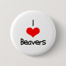 Recherche de castor mignon badges Amour