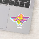 Recherche de symbole fille autocollants Croire en merveille