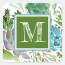Recherche de monogramme i autocollants Feuille