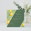 Recherche de douche nuptiale jaune Script