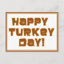 Recherche de thanksgiving drôle cartes postales Journée de la turquie