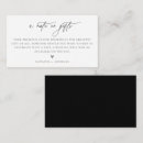 Recherche de espèces invitations Noir et blanc