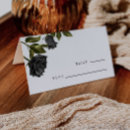 Recherche de halloween mariage placement cartes Rose noir