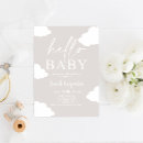 Recherche de nuage invitations Minimaliste