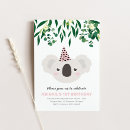 Recherche de koala party invitations Animaux australiens
