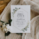 Recherche de greenery bridal shower invitations Bride to be