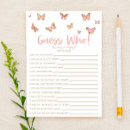 Recherche de papillons papeterie Rose