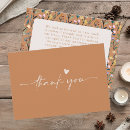 Recherche de message remerciements cartes Typographie