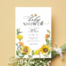 Recherche de tournesols jaunes invitations Future maman