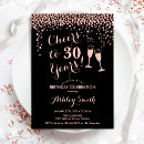 Recherche de rose gold glitter invitations Elegant