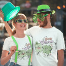 Recherche de fait ce trèfle tshirts Irlandais