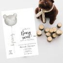 Recherche de bébé sur le chemin invitations Nous pouvons attendre
