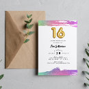 Recherche de 16ème anniversaire invitations Seize